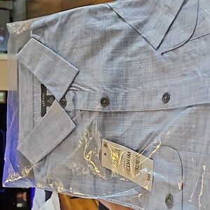 Alfani short sleeve button down shirt
